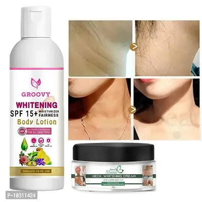 Body Lotion And Uva Uvb Protect Sunscreen Lotion Spf 50 Pa +++ Skin 100Ml With Whitening Cream-thumb0