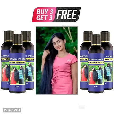 Hair Regrowth And Hair Fall Control Hair Oil 50 Ml Buy 3 Get 3 Free-thumb0