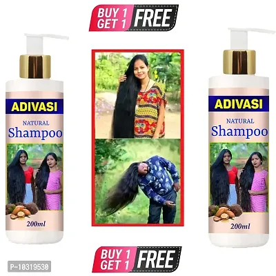 Herbal Premium Quality Hair Shampoo For Hair Regrowth - - 200 Mlbuy 1 Get 1 Free