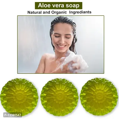 Aloe Vera Soap With Avocado Oil-100 Grams Each, Pack Of 3