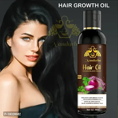 Hair Oil Onion Black Seed Hair Oil For Fast Hair Growth 50 Ml For Man And Women