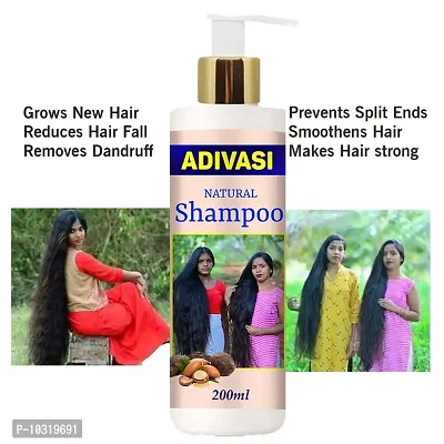 Adivashi Hair Growth And Hair Fall Control Shampoo - 200 Ml