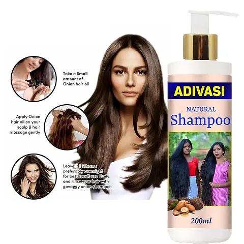 Adivasi Ayurvedic Herbal Hair Shampoo