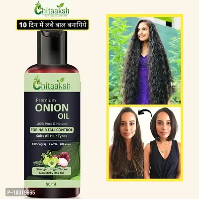 Hair Oil Onion Fast Hair Growth Oil - With Comb Applicator - New Lanch New Year For Man And Women-thumb0