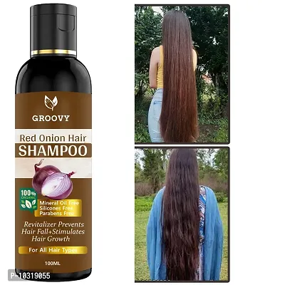 Onion Hair Shampoo With Black Seed Shampoo Extracts - Controls Hair Fall 100 ml Hair Shampoo 100 Ml-thumb0