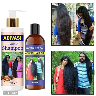 Neelambari Hair Care Oil Best Hair Growth Oil Hair Shampoo With Oil 200Ml+100 ml Pack Of 2