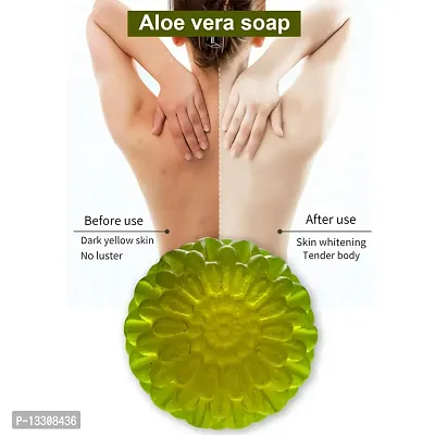 Aloe Vera Soap With Jojoba Oil For Added Moisture -100 Grams