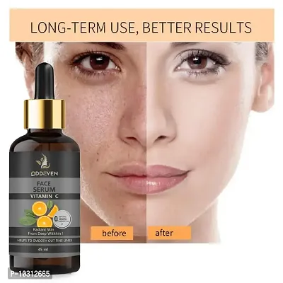 Face Serum Anti-Aging And Wrinkle Reducer-Skin Clearing Face Serum-Brightens Skin Tone, Reduces Wrinkes, Fine Line And Repairs Sun Damage - 45Ml