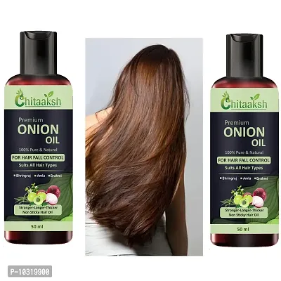 Onion Hair Oil For Hair Growth And Anti Dandruff Oil 50Ml Pack Of 2-thumb0