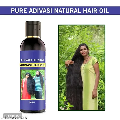 Herbal Premium Quality Hair Oil For Hair Regrowth - Hair Fall Control Hair Oil 50 Ml Buy 1 Get 1 Free-thumb4