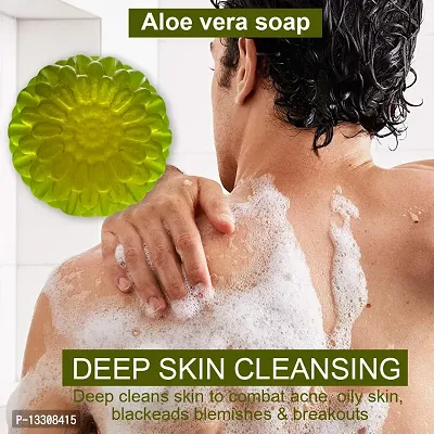 Gentle Aloe Vera Soap For Sensitive Skin Types -100 Grams