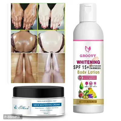 BODY LOTION WITH NECK WHITENING CREAM pack of 2-thumb0