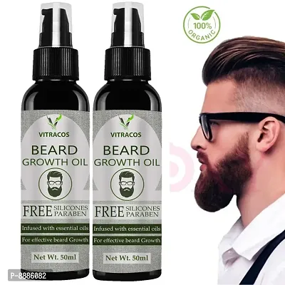 Natural Beard Growth Oil PACK OF 2-thumb0