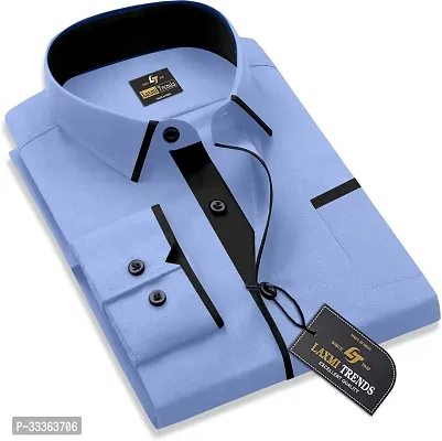 Latest Cotton Blend Long Sleeves- Casual Shirt for Men