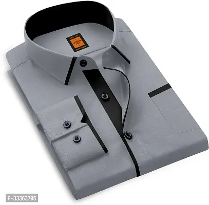 Latest Cotton Blend Long Sleeves- Casual Shirt for Men