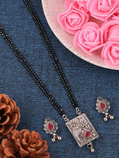 Beautiful Silver Plated Alloy Mangalsutra Sets for Women