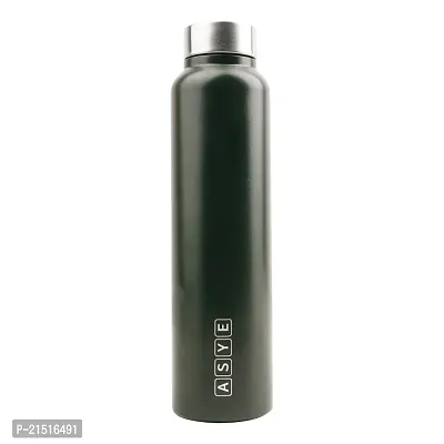Water Bottles Stainless Steel Water Bottle 1 Litre for School, Office, Home, Gym Leakproof, Rust free Steel Bottle -1000 ml