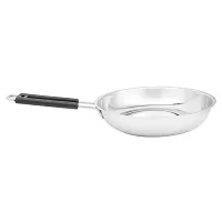 Stainless Steel Frying Pan for Kitchen - 18 cm (Silver)-thumb2