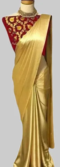 Trending Art Silk Saree With Blouse Piece