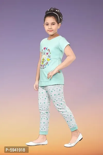 Trendy Cotton Night Suit for Girls-thumb3