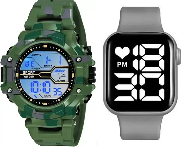 Cheetah military multi-light stylish Digital Combo boys watches for mens