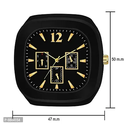 Cheetah Miller Analogue Dial  Strap Color Black Stylish Watch for Boys-thumb3