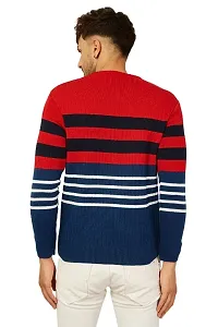 Classic Acrylic Striped Sweaters for Men-thumb1