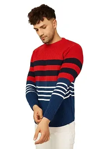 Classic Acrylic Striped Sweaters for Men-thumb2