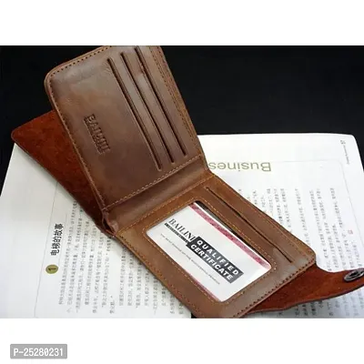 Men Multicolor Genuine Leather Wallet  (5 Card Slots)-thumb2