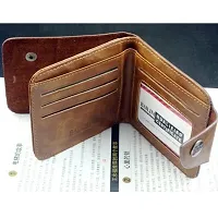 Men Multicolor Genuine Leather Wallet  (5 Card Slots)-thumb2