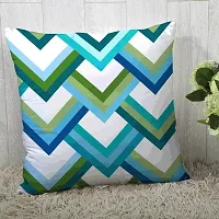 AMAZE ATTIRES | Decorative Printed Cotton Satin Square Cushion Cover Set of 2 Throw Pillow Covers/Cases for Couch Sofa Home (18 x 18 inch or 45cm x45cm) ATCU143-thumb3