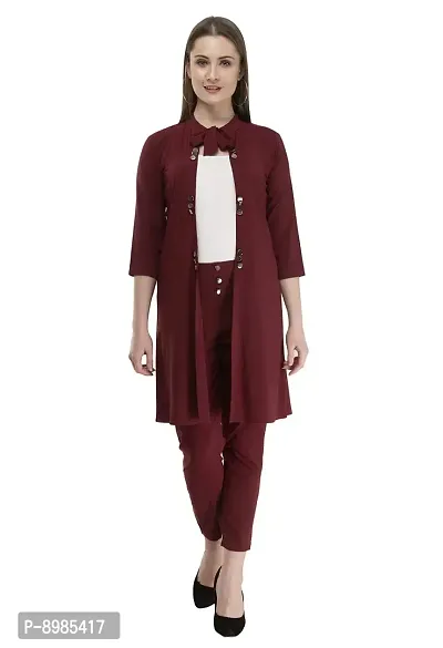 AAKRITHI Women 3 Pieces Jumpsuit-thumb0