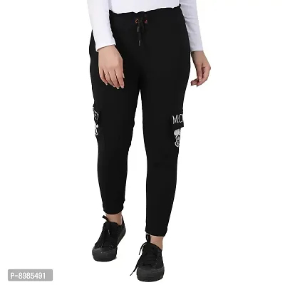 AAKRITHI Women's Cotton Lycra Slim Fit Jeans (Black Color)