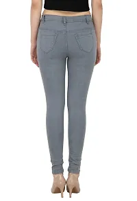 AAKRITHI Women Denim Jeans Grey-thumb1