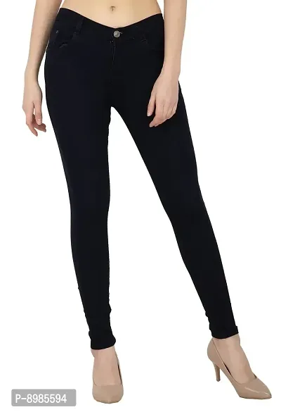 AAKRITHI Women's Slim Fit Jeans-thumb0