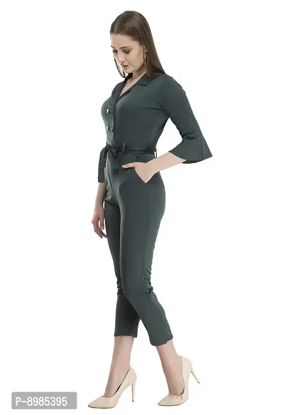 AAKRITHI Women Solid Jumpsuit-thumb4