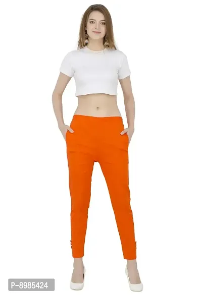 AAKRITHI Women's Slim Fit Trousers-thumb2