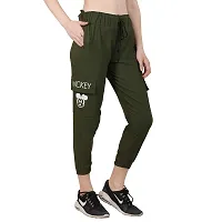 Neysa Women's Cotton Lycra Stretchable Jogger-thumb3