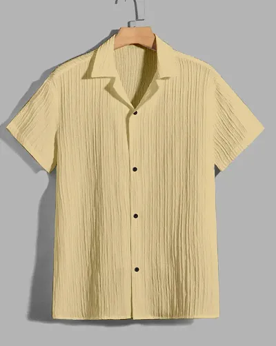 Stylish Pop Corn Summer Casual Shirt For Men