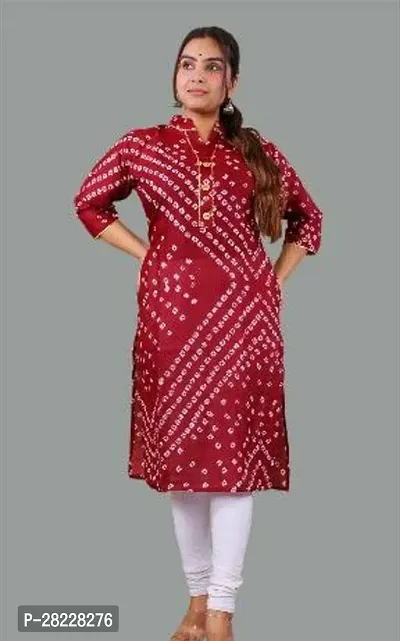 Fancy Cotton Kurtas For Women-thumb0