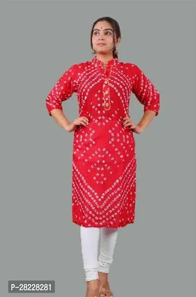 Fancy Cotton Kurtas For Women-thumb0