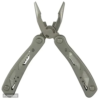 1-84-519 12-In-1 Foldable Multi Tool With Anti-Rust Properties For Minor Repair Work Ideal For Home