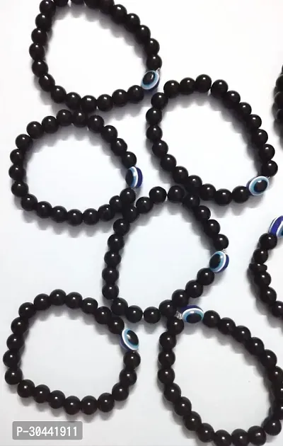 12 Pc Black Bracelet  Design for Lady and Kids-thumb2