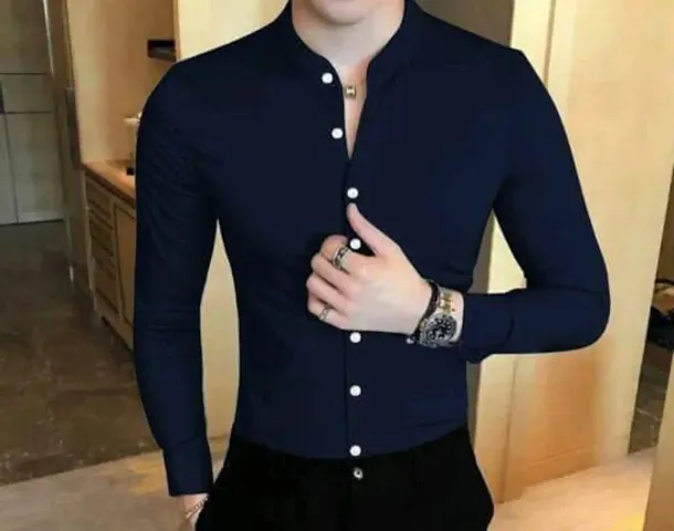 Must Have Cotton Blend Long Sleeves Casual Shirt 