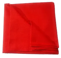 J Organics Pooja Cloth || Pooja Cloth for Mandir || Pooja Clothe for Mandir Decoration || Backdrop Cloth for Decoration - Red-thumb1