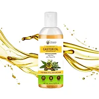 Jioo Organics Newly Launched Cold Pressed Castor Oil - 100ml For Hair Growth, Skin Care, Nails, Eyelash (No Mineral Oil, Hexane  Chemical Free)-thumb4