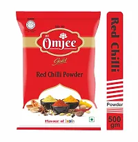 OMJEE GOLD RED CHILLI POWDER 500GM (PACK OF 4)-thumb2