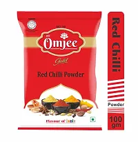 OMJEE GOLD RED CHILLI POWDER 100GM (PACK OF 10)-thumb3
