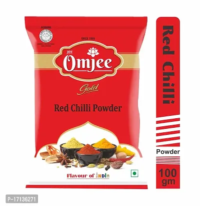 OMJEE GOLD RED CHILLI POWDER 100GM (PACK OF 10)-thumb4