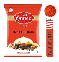 OMJEE GOLD RED CHILLI KUTTI 200GM (PACK OF 5)-thumb1